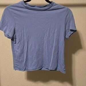 a new day Light Blue Short Sleeve Tee